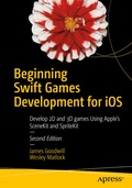 Cover: Beginning Swift Games Development for iOS - APress