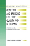 Cover: Genetics and Breeding for Crop Quality and Resistance - Springer