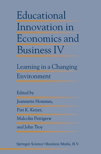 Enlarge image Cover: Educational Innovation in Economics and Business IV - Springer