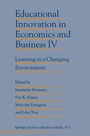 Cover: Educational Innovation in Economics and Business IV - Springer