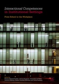 Cover: Interactional Competences in Institutional Settings - Palgrave Macmillan