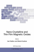 Cover: Nano-Crystalline and Thin Film Magnetic Oxides - Kluwer Academic Publishers