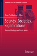 Cover: Sounds, Societies, Significations - Springer