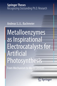 Abbildung von: Metalloenzymes as Inspirational Electrocatalysts for Artificial Photosynthesis - Springer