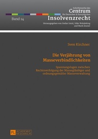 Abbildung von: Die Verjährung von Masseverbindlichkeiten - Peter Lang Verlag