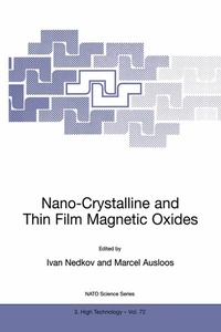 Abbildung von: Nano-Crystalline and Thin Film Magnetic Oxides - Springer