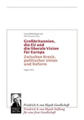 Cover: Grossbritannien, die EU und  die liberale Vision f&uuml;r Europa - Books on Demand