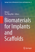 Cover: Biomaterials for Implants and Scaffolds - Springer