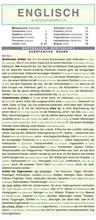 Cover: Leporello: Englisch Kurzgrammatik - Die komplette Grammatik im &Uuml;berblick - Bange, C