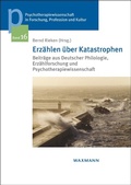 Cover: Erz&auml;hlen &uuml;ber Katastrophen - Waxmann