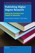 Cover: Publishing Higher Degree Research - Brill