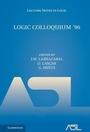Cover: Logic Colloquium '96 - Cambridge University Press