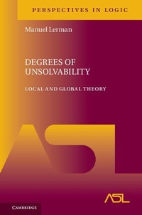 Enlarge image Cover: Degrees of Unsolvability - Cambridge University Press