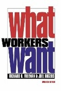 Cover: What Workers Want - ILR Press