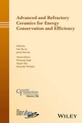 Cover: Advanced and Refractory Ceramics for Energy Conservation and Efficiency - Wiley