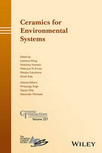 Enlarge image Cover: Ceramics for Environmental Systems - Wiley