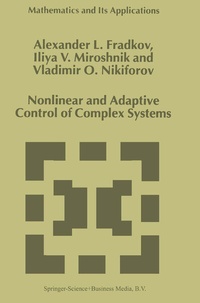 Abbildung von: Nonlinear and Adaptive Control of Complex Systems - Kluwer Academic Publishers