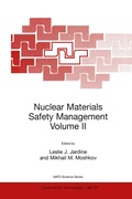 Cover: Nuclear Materials Safety Management Volume II - Springer