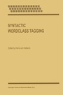 Cover: Syntactic Wordclass Tagging - Springer