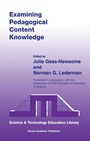 Cover: Examining Pedagogical Content Knowledge - Kluwer Academic Publishers