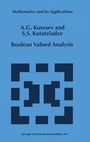 Cover: Boolean Valued Analysis - Kluwer Academic Publishers