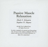 Enlarge image Cover: Passive Muscle Relaxation, (CD) - Guilford Publications