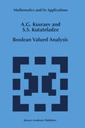 Cover: Boolean Valued Analysis - Springer