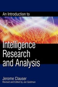 Cover: An Introduction to Intelligence Research and Analysis - Scarecrow Press