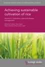 Cover: Achieving sustainable cultivation of rice Volume 2 - Burleigh Dodds Science Publishing