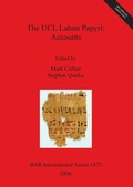 Cover: The UCL Lahun Papyri - BAR Publishing