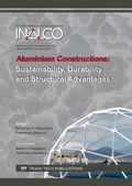 Cover: Aluminium Constructions: Sustainability, Durability and Structural Advantages - Trans Tech Publications Ltd