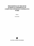 Cover: ECSCW '99 - Kluwer Academic Publishers