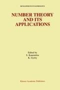Cover: Number Theory and Its Applications - Kluwer Academic Publishers