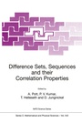 Cover: Difference Sets, Sequences and their Correlation Properties - Springer