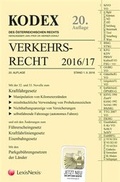 Cover: KODEX Verkehrsrecht 2016/17 - LexisNexis Verlag ARD ORAC GmbH