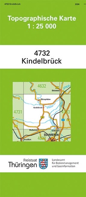 Abbildung von: Kindelbrück - Thüringer Landesamt für Bodenmanagement und Geoinformation