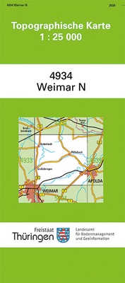 Abbildung von: Weimar Nord - Thüringer Landesamt für Bodenmanagement und Geoinformation