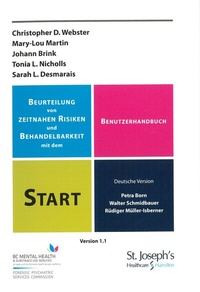 Enlarge image Cover: Beurteilung von zeitnahen Risiken und Behandelbarkeit mit dem START - Institut f. Forensische Psychiat. Haina