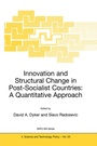 Cover: Innovation and Structural Change in Post-Socialist Countries: A Quantitative Approach - Springer