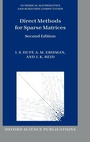 Cover: Direct Methods for Sparse Matrices - Oxford University Press