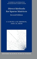 Cover: Direct Methods for Sparse Matrices - Oxford University Press
