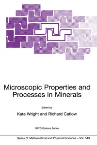 Enlarge image Cover: Microscopic Properties and Processes in Minerals - Kluwer Academic Publishers