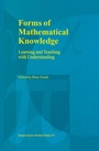 Cover: Forms of Mathematical Knowledge - Springer