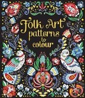 Cover: Folk Art Patterns to Colour - Usborne Publishing Ltd