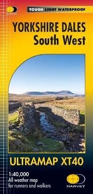 Abbildung von: Yorkshire Dales South West Ultramap - Harvey Map Services Ltd