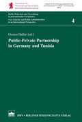 Cover: Public-Private Partnership in Germany and Tunisia - Berliner Wissenschafts-Verlag