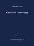 Cover: Schutzian Social Science - Springer