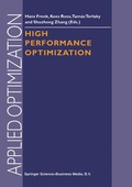 Cover: High Performance Optimization - Kluwer Academic Publishers