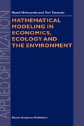 Cover: Mathematical Modeling in Economics, Ecology and the Environment - Kluwer Academic Publishers