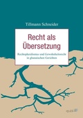 Cover: Recht als &Uuml;bersetzung - epubli